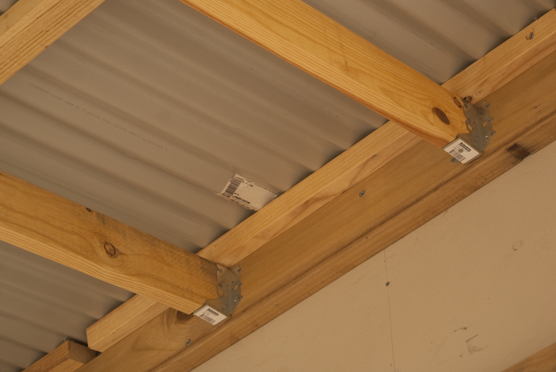 rafterbatten spacing for metal slanted roof